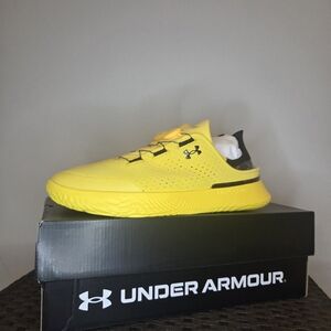 Under Armour Men's Vibrant Yellow Athletic Shoes